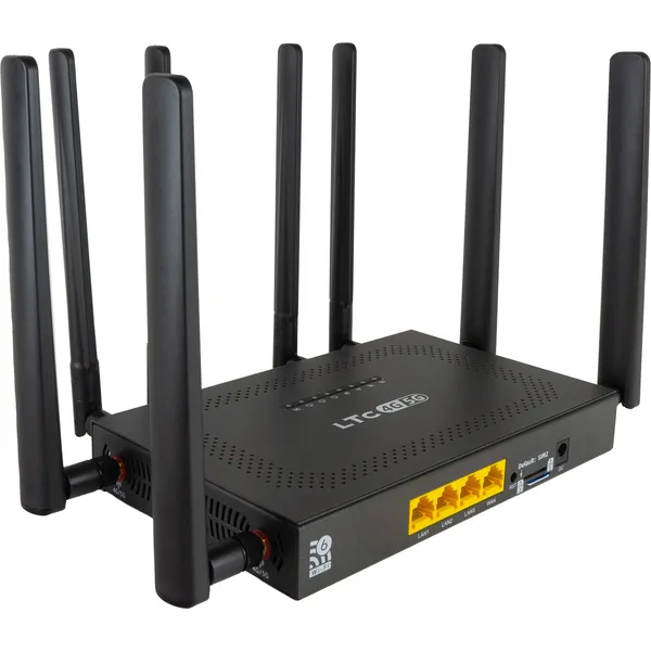 LTC Mobil 5G router med WiFi 12/24/220 Volt