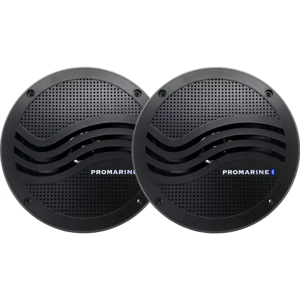 LTC Promarine BT65 6,5" høyttalere med forsterker og Bluetooth (sort)