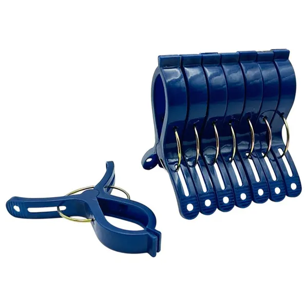 Klesklyper for 25mm rekkerør 8pk
