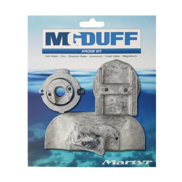 MGDUFF Mercruiser Anodesett Aluminium Alpha One Gen. 2