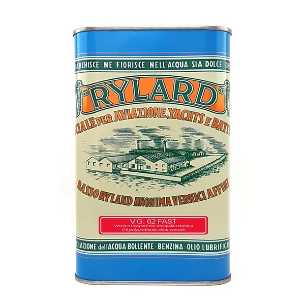 Rylard VG 62 Fast matt/satin polyuretan oljelakk, 0,5 liter