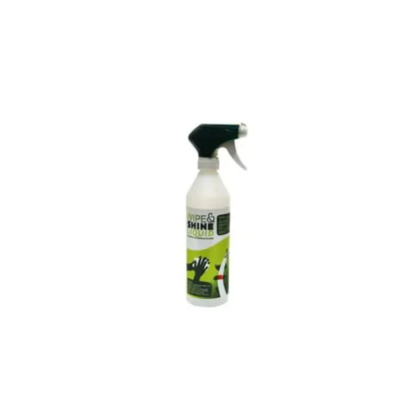 KMI Wipe & Shine Liquid 0,5 liter sprayflaske