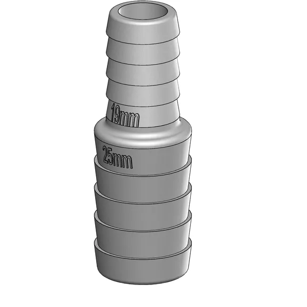 Trudesign overgang 25-19mm