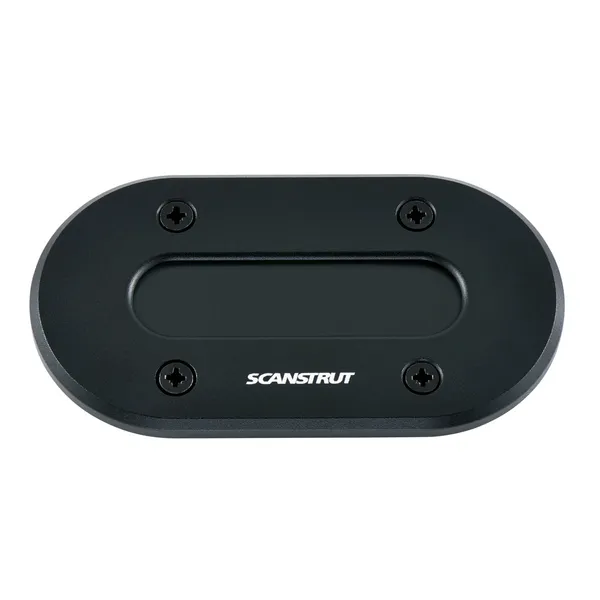 Scanstrut DS-LP-MULTI-BLK lavprofil kabelgjennomføring sort alu, 15mm, plugg 18,5mm