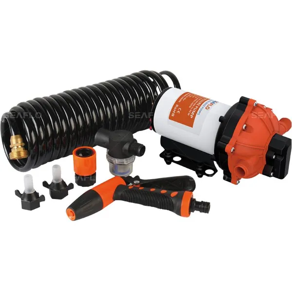 Seaflo 18,9LPM spylepumpesett (12V)
