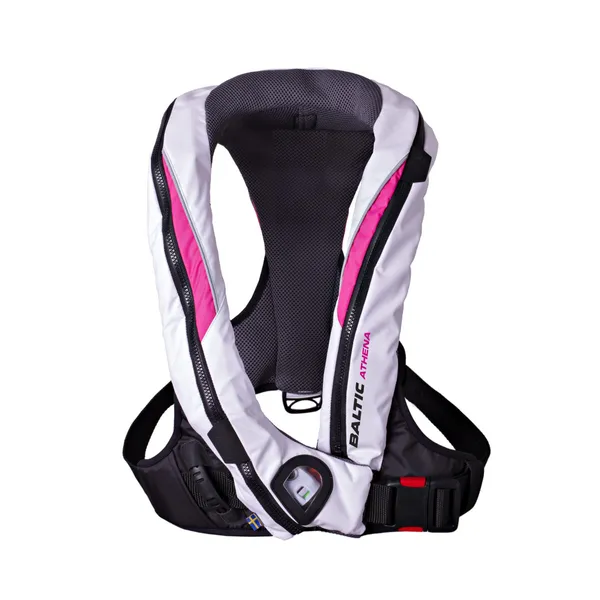 Baltic Athena 165 redningsvest 40-120kg, hvit/rosa
