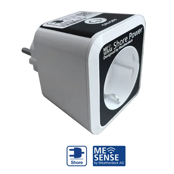 Weatherdock Me Sense landstrømsensor, IoT Bluetooth