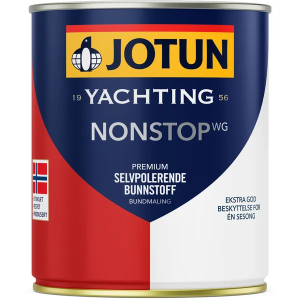 Jotun Nonstop WG selvpolerende bunnstoff, Gråhvit, 0,75l