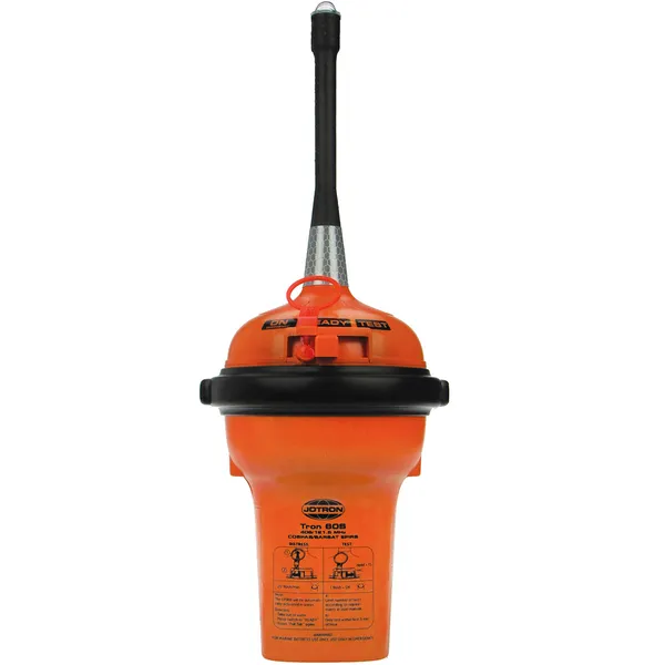 Jotron Tron 60GPS EPIRB nødpeilesender med GPS, manuell brakett