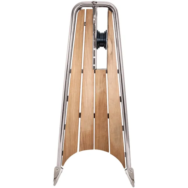 Båtsystem Baugspyd PB1400TE-V, ankerrulle, teak, seilbåt 36-47 fot