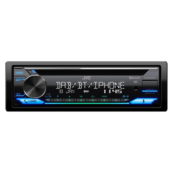 JVC KD-DB922BT stereoanlegg med Bluetooth 1DIN