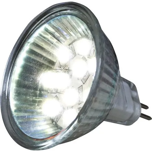 Båtsystem 94MR16 LED-pære med 6 dioder