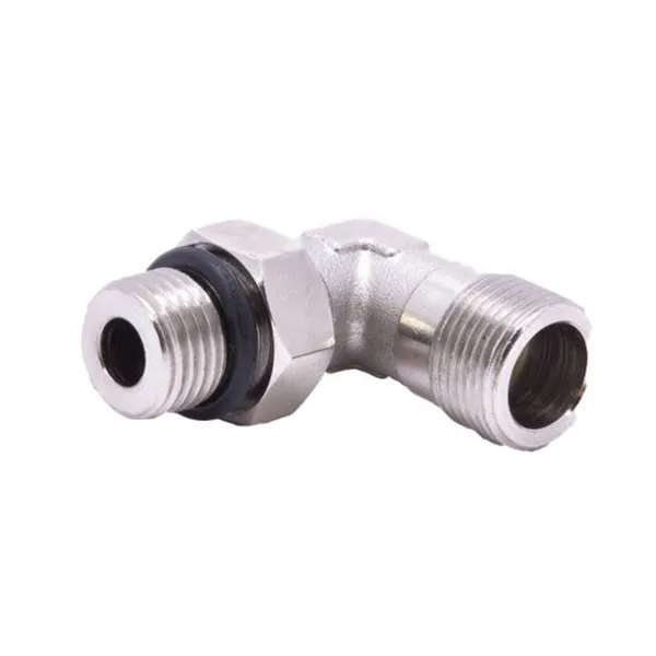 Glydus albue 90" for styrepumpe returnippel 9/16"