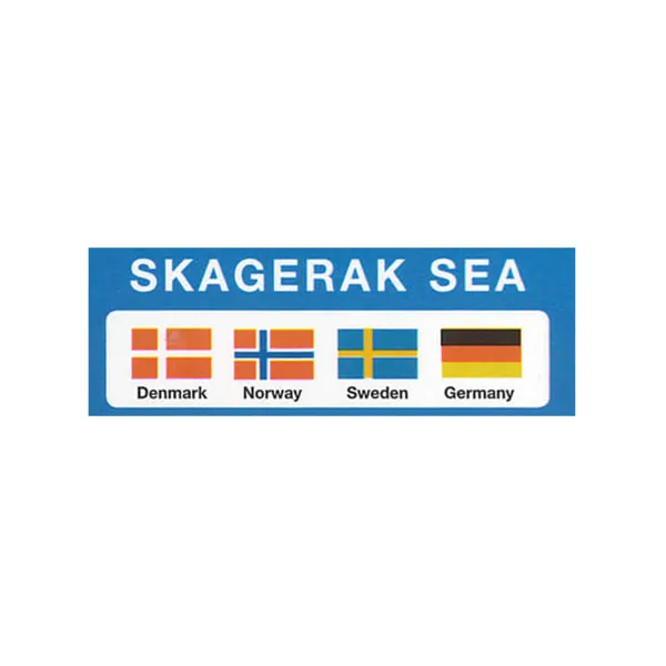Gjesteflagg Skagerrak 30x19 cm