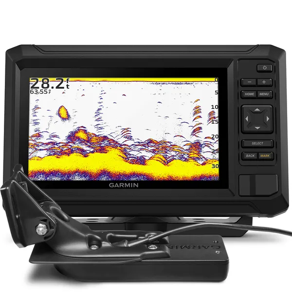 Garmin Echomap UHD2 72cv 7" kartplotter med ekkolodd, inkl. hekksvinger