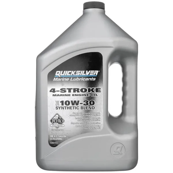 Quicksilver 4T Syntetisk motorolje 10W-30 4 liter