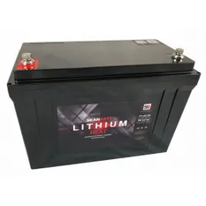 Skanbatt Heat Lithium 24V 50Ah LiFePo4 batteri med 50A BMS