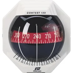 Plastimo kompass Contest 130 hvit for vertikal montering