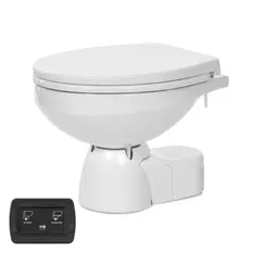 Jabsco Quiet Flush E2 Regular 12V elektrisk toalett