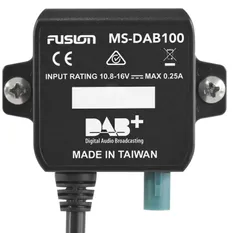 Fusion MS-DAB100A DAB+-adapter med Glomex RA300 antenne