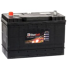 Skanbatt SK115AH Fritidsbatteri 12V 115Ah blybatteri 