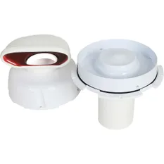 Plastimo Cool´n Dry doradeventil 160 mm Ø75mm Rød