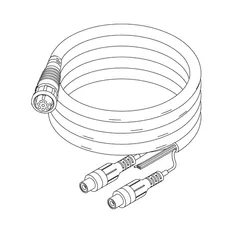 Simrad 8-pin data/video-kabel
