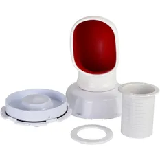 Plastimo Cool´n Dry doradeventil 295 mm Ø95mm Rød
