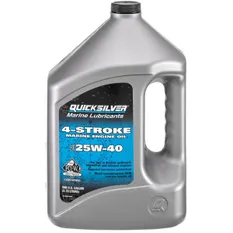 Quicksilver 4T Motorolje 25W-40 3,8 liter