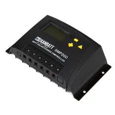 Skanbatt 20A MPPT 12/24V solcelleregulator med display