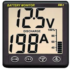 Nasa batterimeter med 100A shunt (24V)