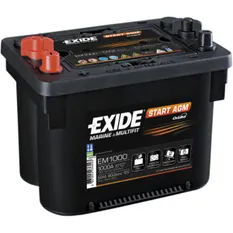 Exide Start AGM EM1000 12V 50Ah AGM-startbatteri