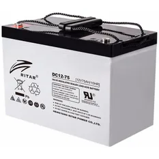 Ritar DC12-75 AGM-batteri 75Ah