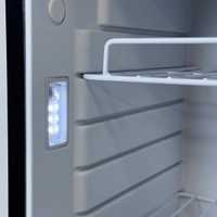 Ocean Comfort CR85X kjøleskap med grå / sølv front 12 / 24Volt