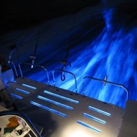 Osean LED Undervannslys blå 8-30v 4x3W