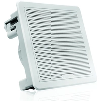 Fusion FM-F65SW høyttalere 6.5" flushmount, firkantet og hvite.