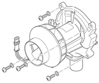Eberspächer viftemotor, Airtronic D5, 12v