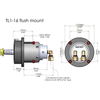 Hydrodrive hydraulisk rattpumpe TL1-16