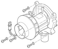 Eberspächer viftemotor for Airtronic D2, 24v