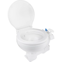 Matromarine manuelt toalett med standard bolle og soft close-lokk
