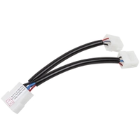 Side-Power Y-kabel for 2 paneler