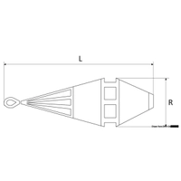 Osculati Heavy Tug HT 30 L drivanker for båter opp til 55 fot