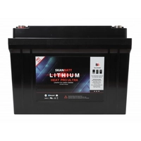 Skanbatt Lithium Heat Pro Ultra 12V LiFePo4 batteri 120Ah med 150A BMS