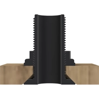 Trudesign 1" (25 mm) nedsenket skroggjennomføring i kompositt