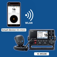 Icom IC-M510E AIS fastmontert VHF med AIS og WLAN funksjon