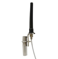 Glomex VHF antenne RA111 gummipisk 0,3m 18m kabel