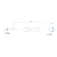 Teltonika 4-veis Powerterminal 12V