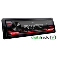 JVC KD-X282DBT stereoanlegg med Dab+ og Bluetooth, 1-DIN