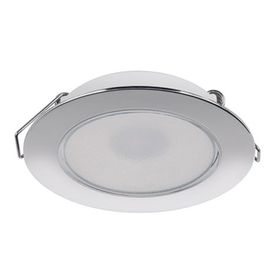 Quick Todd E SD 2W LED downlight/vegglampe, Ø72 mm, stål, IP40