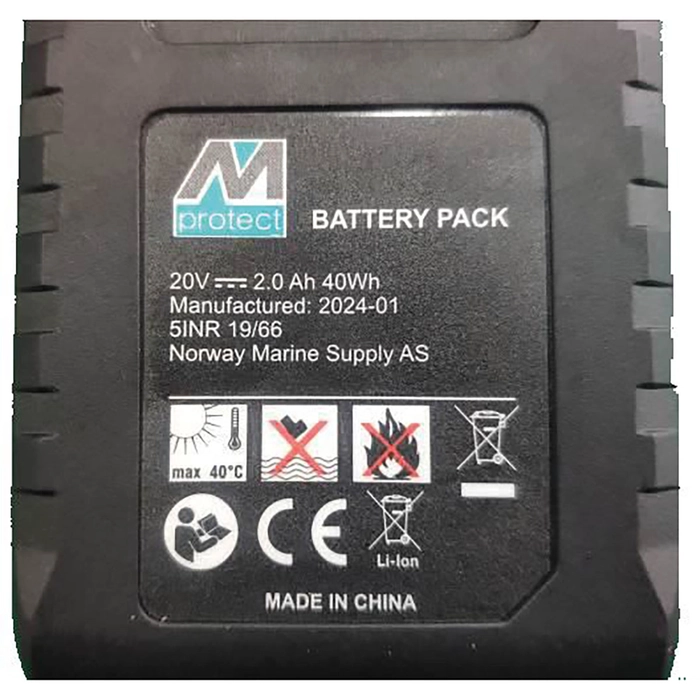 M-Protect Batteri for poleringsmaskin 20V 2Ah
